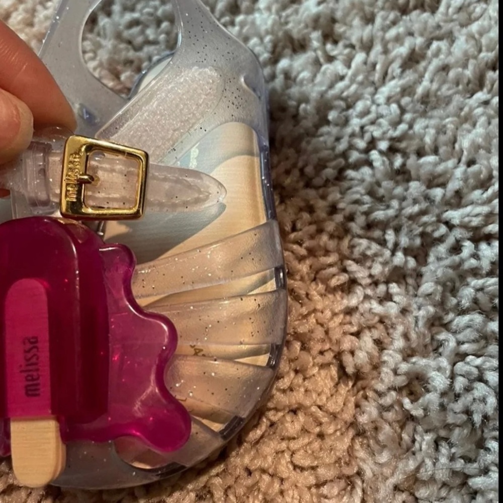 Mini Melissa popsicle sandals size 5 - Picture 2 of 7